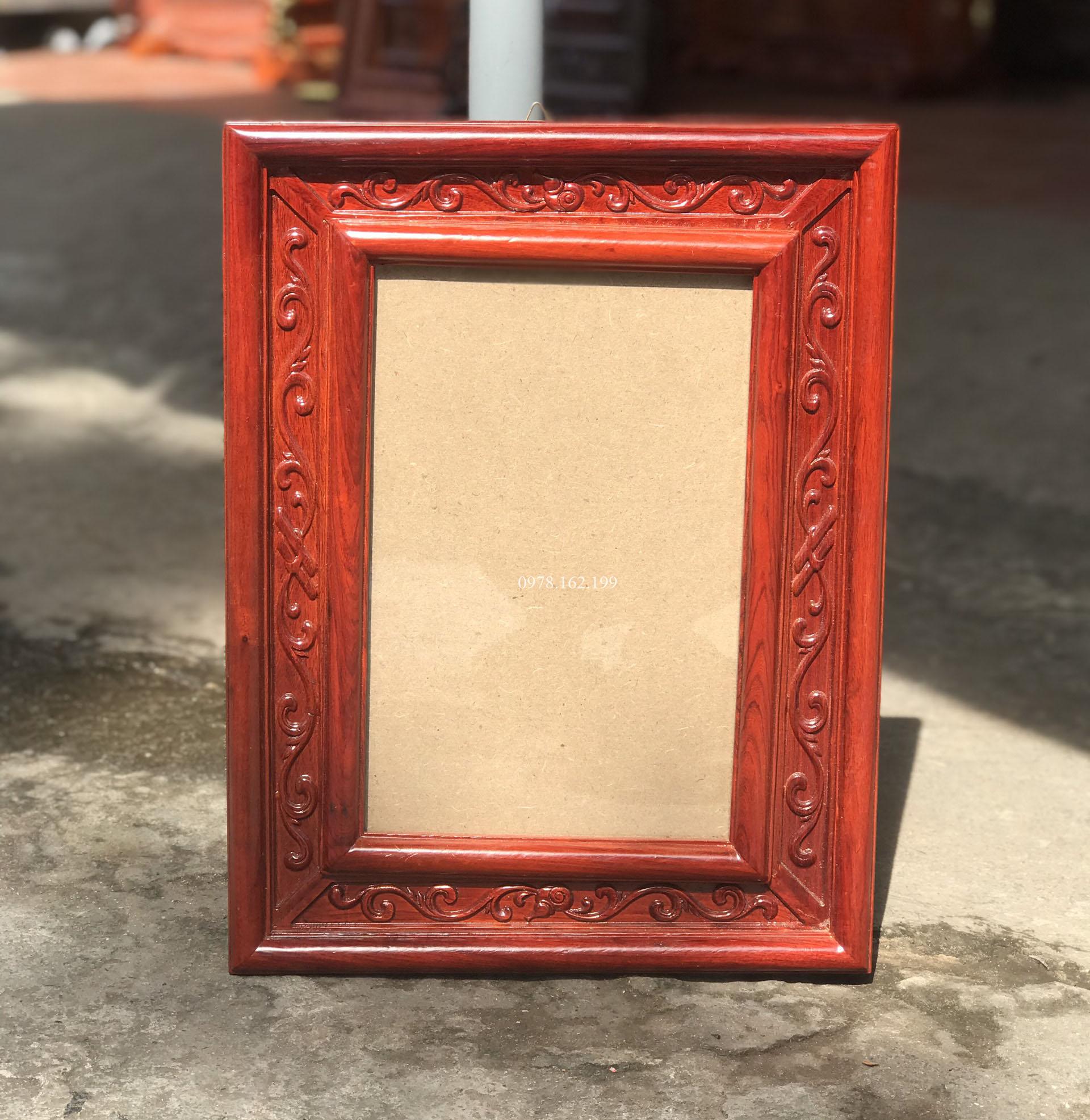 Khung ảnh thờ treo hoa lá tây kép 20x30 - Ảnh 2