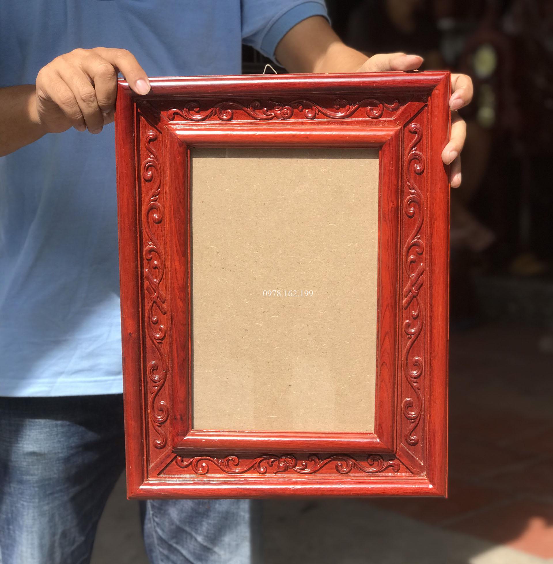 Khung ảnh thờ treo hoa lá tây kép 20x30 - Ảnh 5