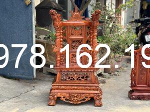 Ngai thờ gia tiên gỗ hương cao cấp MS87