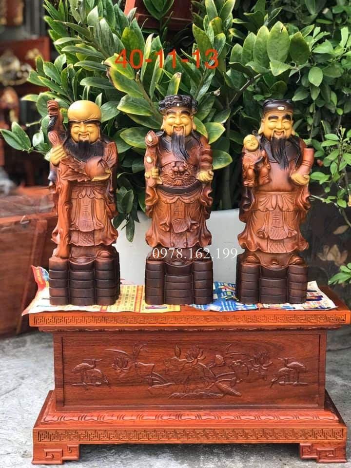 Đôn kê tượng đục sen cò gỗ hương - Ảnh 4