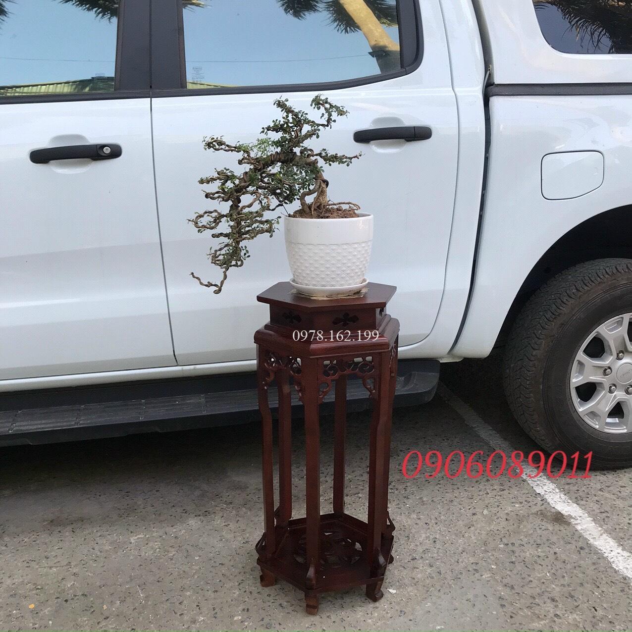 Đôn lục giác mặt đá MS70