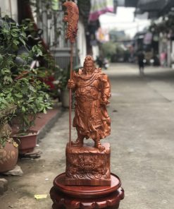 Tượng Quan Công Gỗ Hương MS60