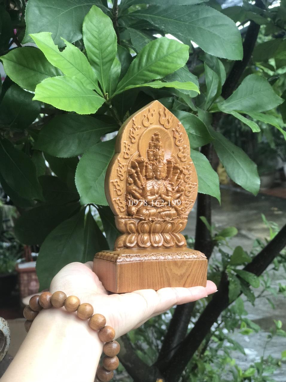 Tượng Thiên Thủ, Thiên Nhãn Quan Âm Gỗ Bách Xanh - Ảnh 5