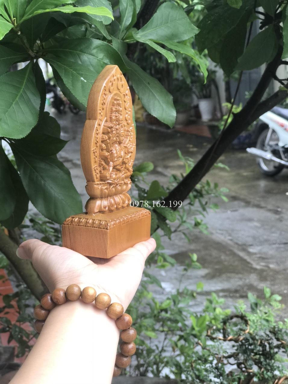 Tượng Thiên Thủ, Thiên Nhãn Quan Âm Gỗ Bách Xanh - Ảnh 3