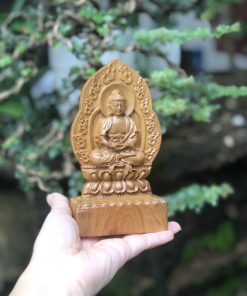 Tượng Thích Ca Gỗ Bách Xanh