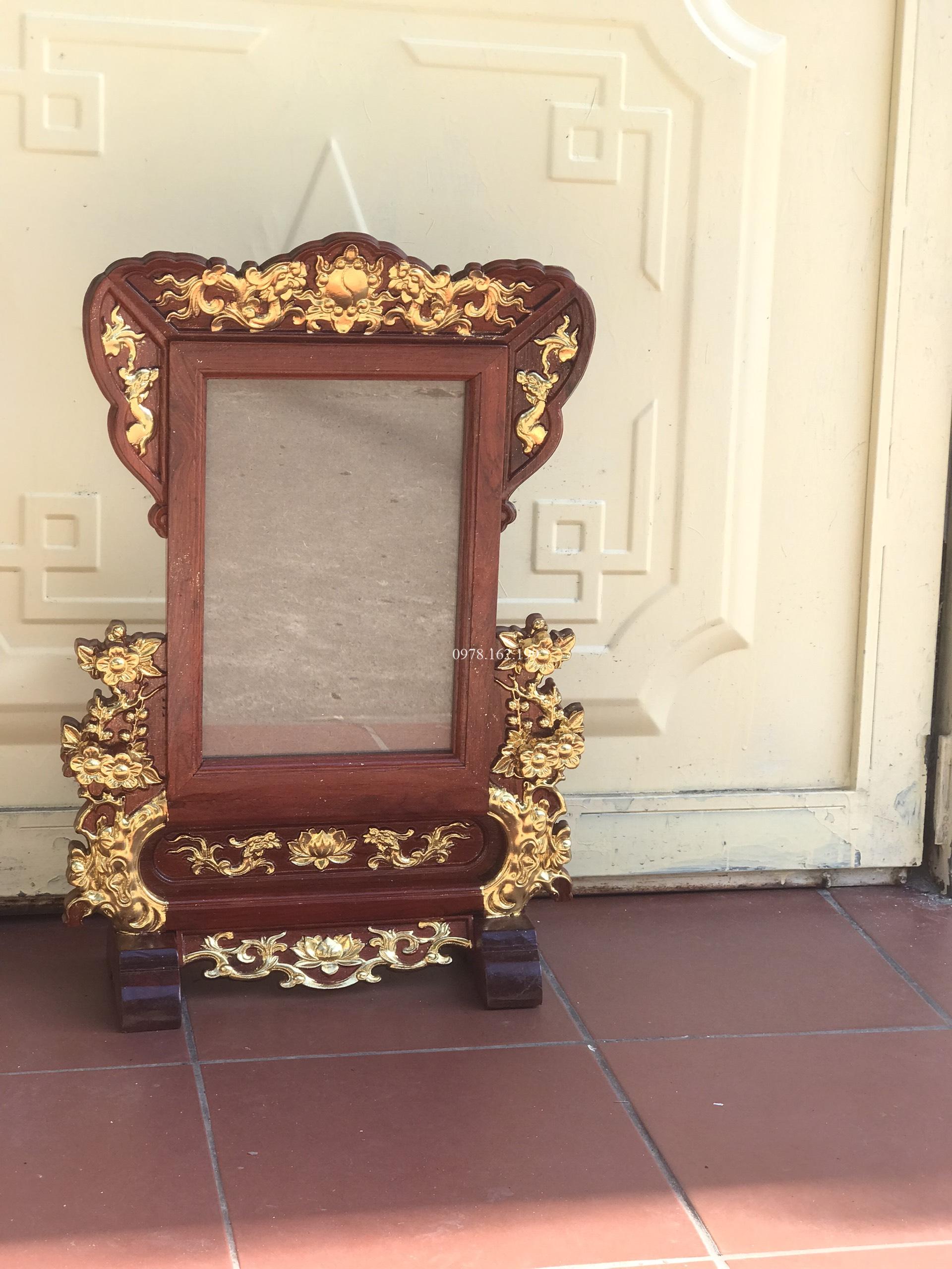 Khung ảnh hoa mai dát vàng - Ảnh 6