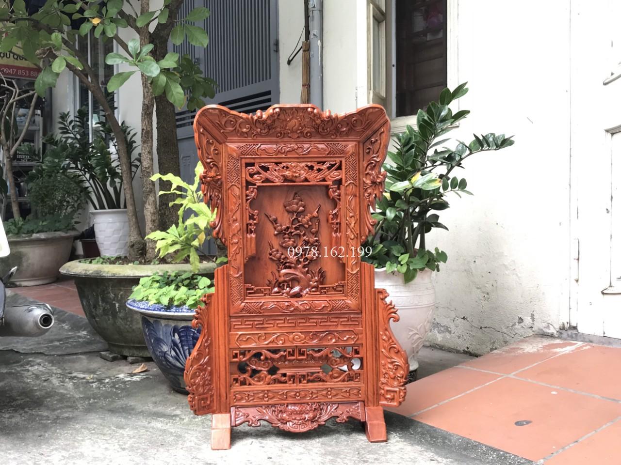 Giá gương thờ gỗ hương MS86 - Ảnh 6