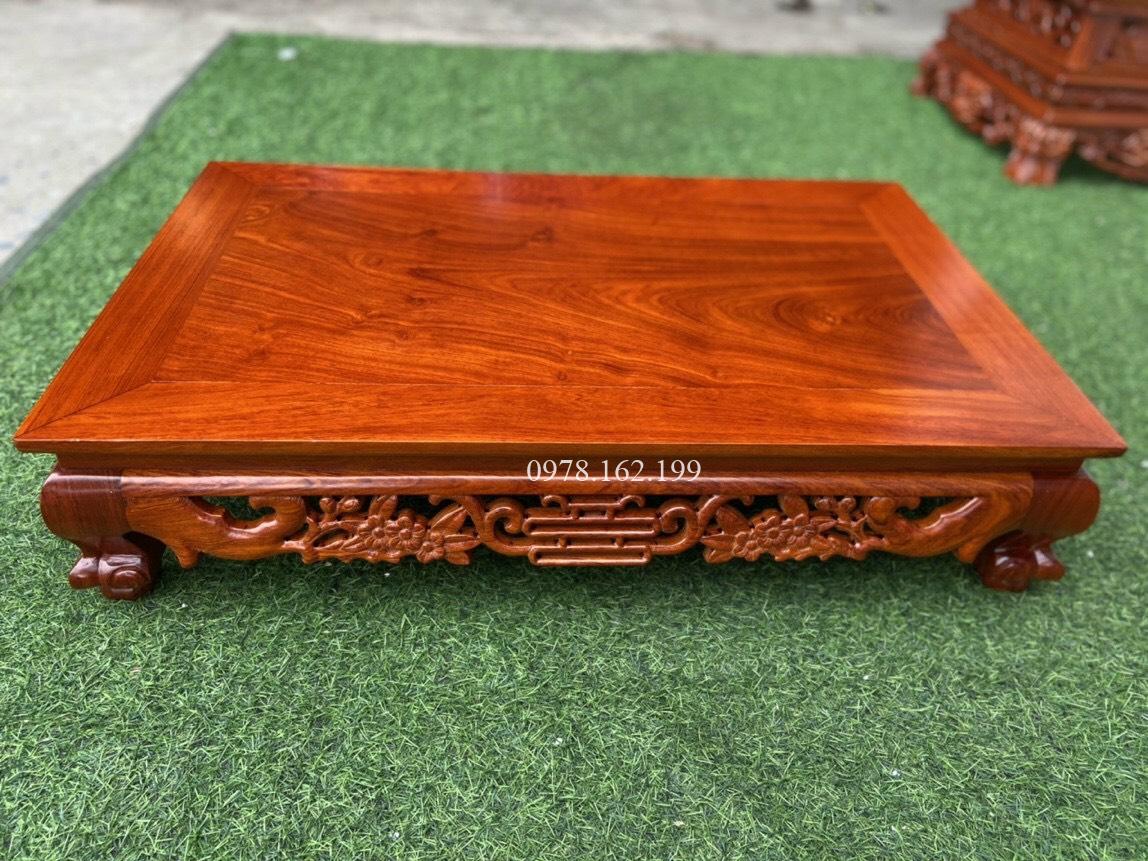 Bàn trà nhật trạm hoa mai