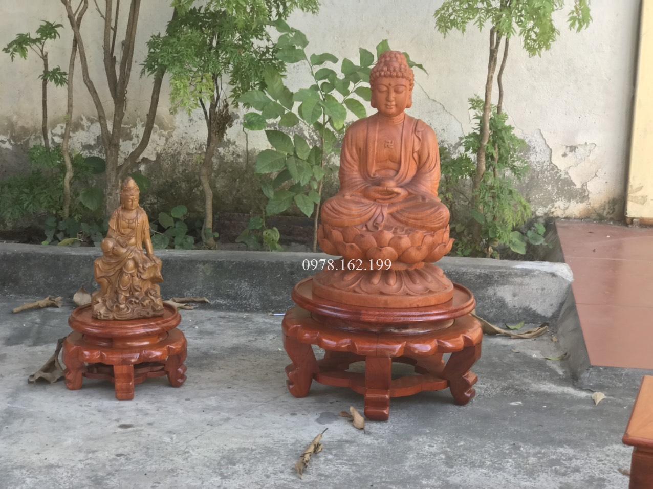 Kỷ váy kê tượng gỗ hương nhiều kích cỡ - Ảnh 4