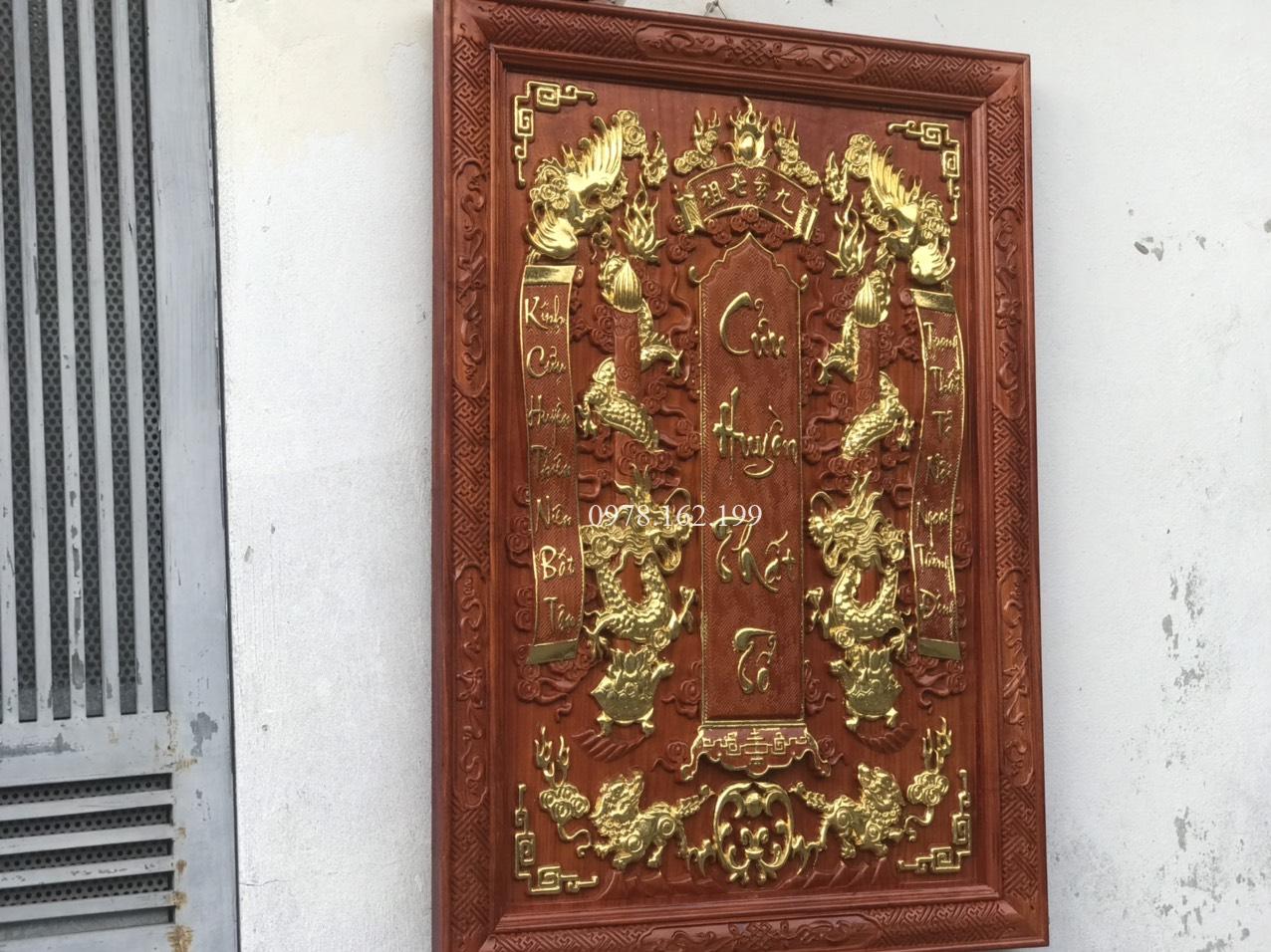 Tranh cửu huyền thất tổ MS70x100 - Ảnh 3