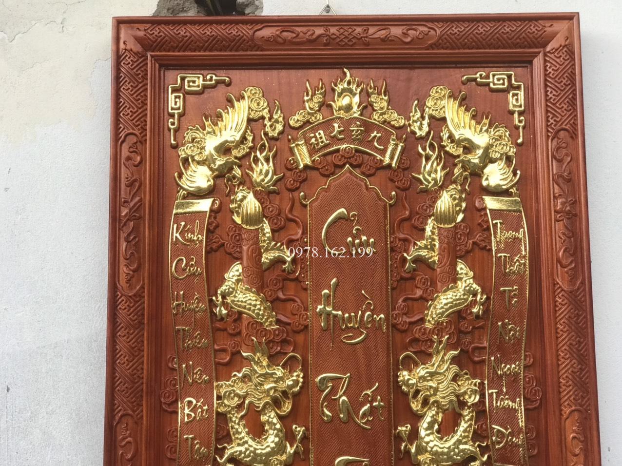 Tranh cửu huyền thất tổ MS70x100 - Ảnh 6