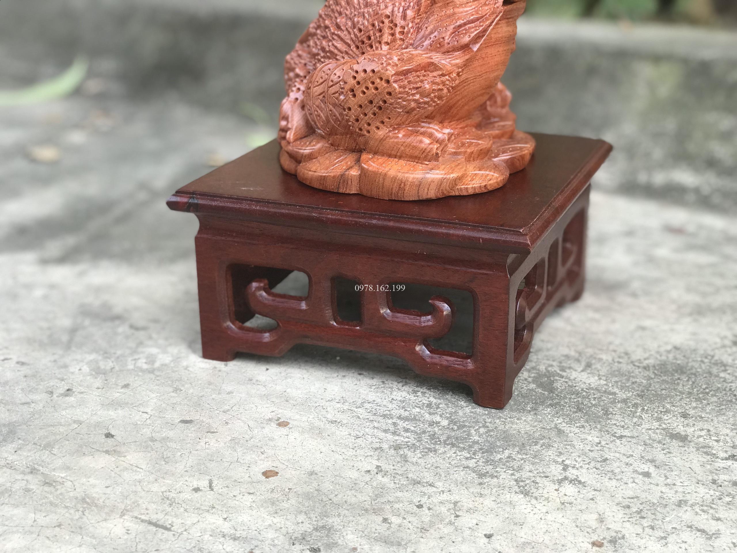 Đôn kê tượng mini giả cổ - Ảnh 2