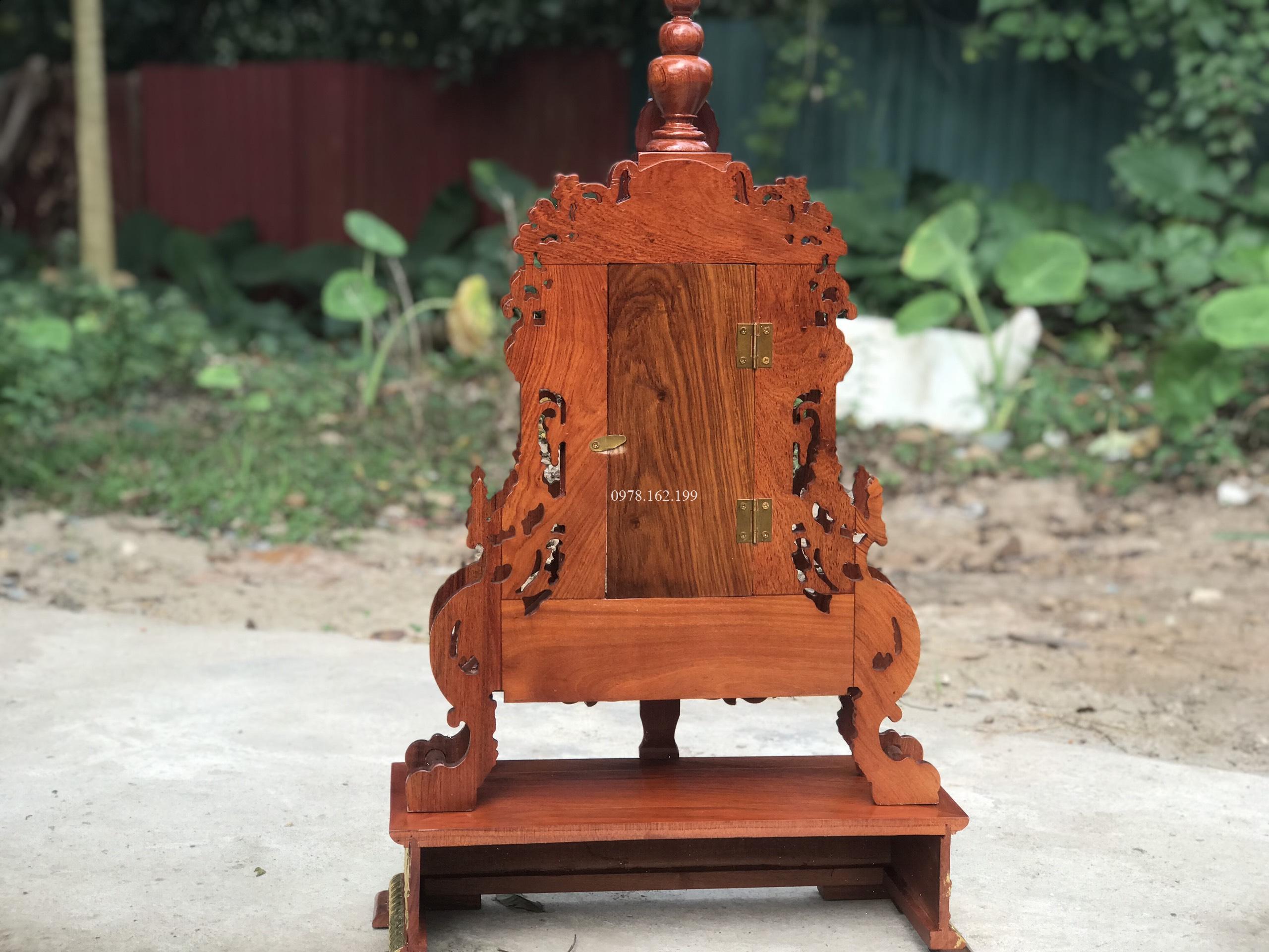 Bộ Đồng hồ để bàn và đế dát vàng - Ảnh 3