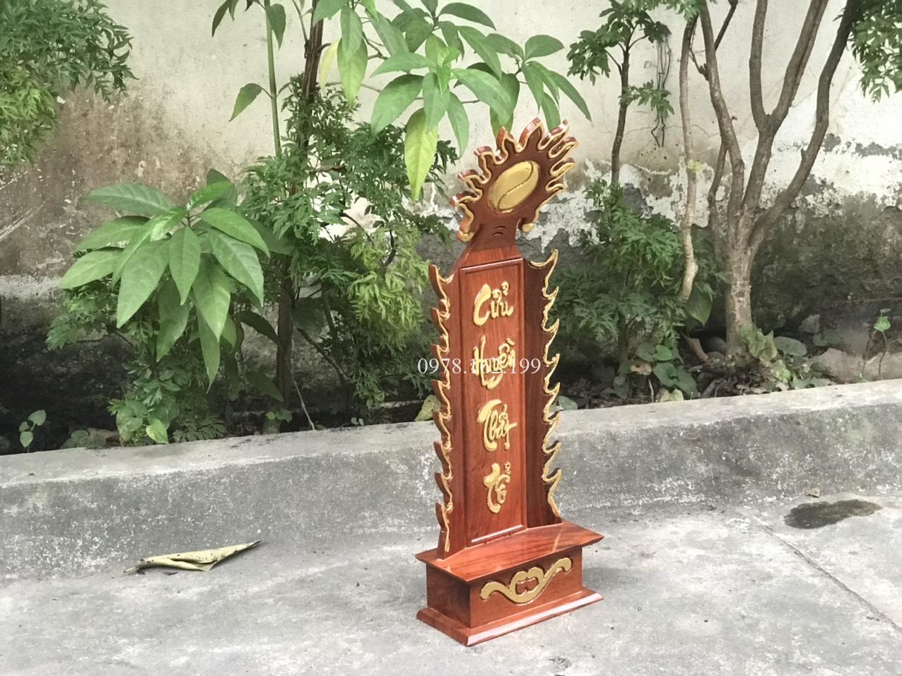 Bài Vị Thờ Gỗ Hương Cửu Huyền Thất Tổ DSF889 - Ảnh 6