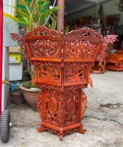 Đèn lồng cao cấp gỗ hương MS80
