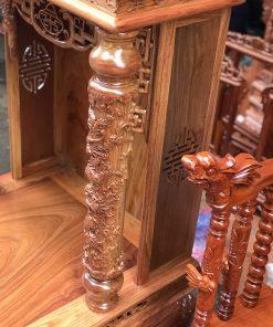 Ban thờ thần tài gỗ hương cao cấp MS69