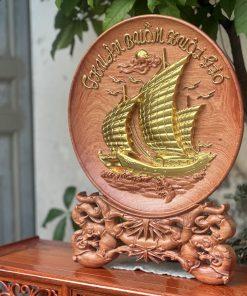 Tranh đĩa thuận buồm xuôi gió