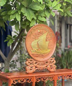 Tranh đĩa thuận buồm xuôi gió