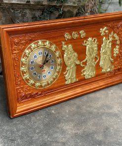 Tranh đồng hồ Phúc Lộc Thọ