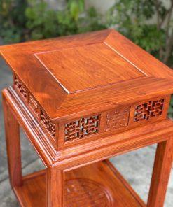 Đôn đèn gỗ hương cao cấp MS80