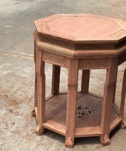 Đôn bát giác gỗ hương MS60