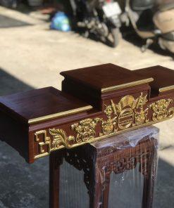 Tam sơn cuốn thư dát vàng