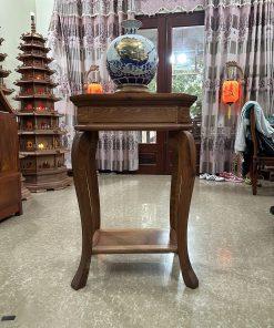 Đôn ngăn kéo gỗ hương màu gỗ óc