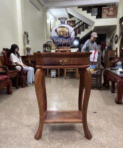 Đôn ngăn kéo gỗ hương màu gỗ óc