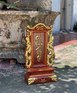 Bài vị thờ đục chữ dát vàng 41