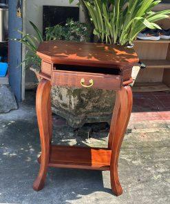 Đôn chân hươu gỗ hương MS90