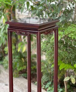 Đôn vuông chân tròn giả cổ MS100