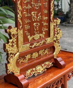 Tranh thờ cửu huyền thất tổ hoa mai