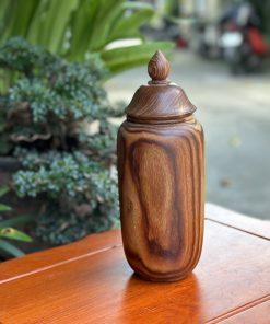 Chóe tài lộc gỗ, bình hút lộc MS25