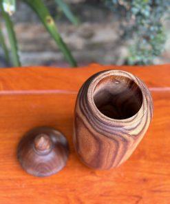 Chóe tài lộc gỗ, bình hút lộc MS25