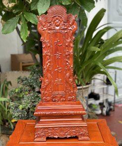 Bài vị thờ cửu huyền thất tổ phượng gấm MS61