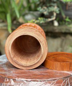 Hộp đựng trà tứ quý gỗ hương