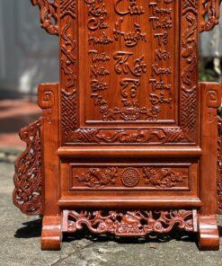 Tranh thờ cửu huyền thất tổ chạm tứ linh