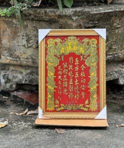 Bài vị thờ Táo Quân cao cấp