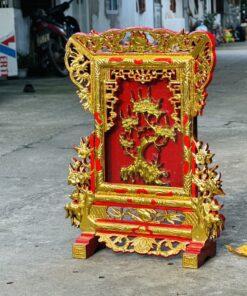 Giá gương thờ sơn son thếp vàng MS69Giá gương thờ sơn son thếp vàng MS69