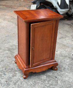 Hòm công đức gỗ hương dát vàng