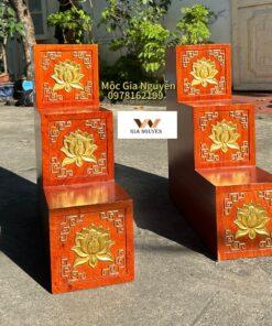 Tam cấp ban thờ thần Tài