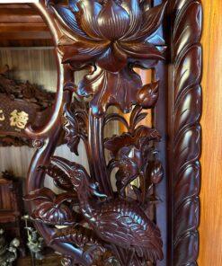 Cửa võng, điểm nhấn cho không gian thờ cúng