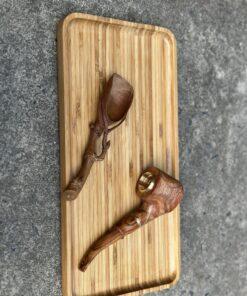 Khay tre trang trí hình chữ nhật