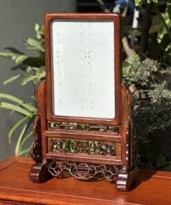 Khung ảnh thờ phun màu gõ óc