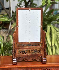 Khung ảnh thờ phun màu gõ óc