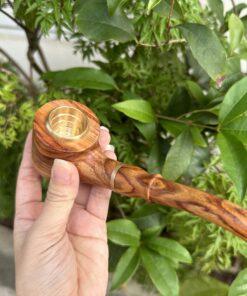 Tẩu gỗ sưa đế bằng cao cấp