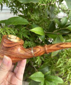 Tẩu gỗ sưa đế bằng cao cấp