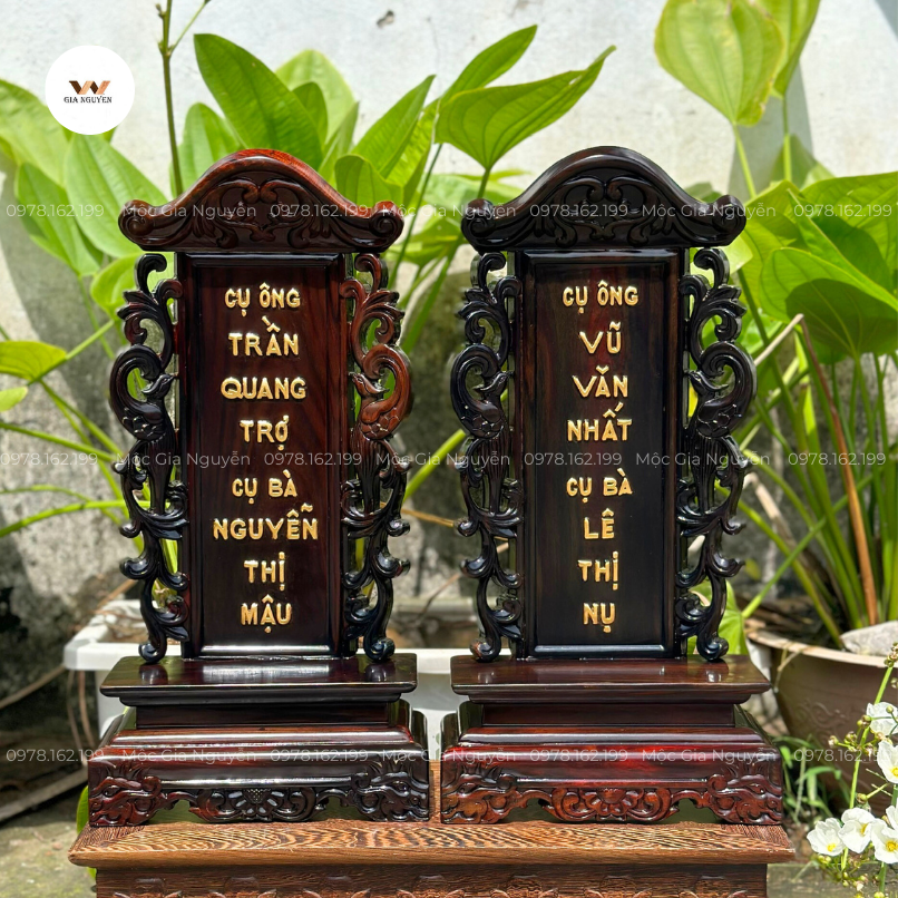 Cách bảo quản bài vị gỗ- Mộc Gia Nguyễn