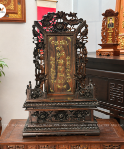 Bài Vị Cửu Huyền Thất Tổ Gỗ Mun BA26