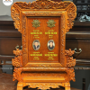 Bài Vị Hoa Mai Cho 4 Người Gỗ Hương Đá Màu Hương 65×45cm BA47